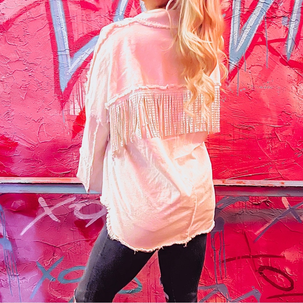 Fringe jacket